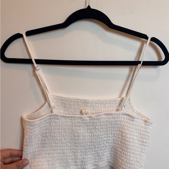 White mahina Adjustable Crop top - Picture 4 of 5